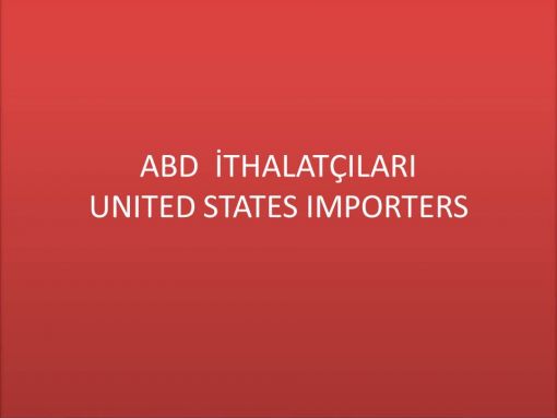 ABD İTHALATÇILARI