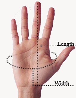  çelik eldiven el ölçüsü nasıl alınır