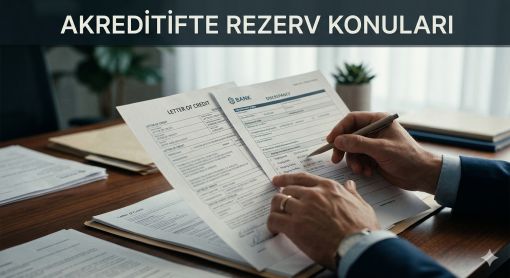  AKREDİTİFTE REZERV KONULARI