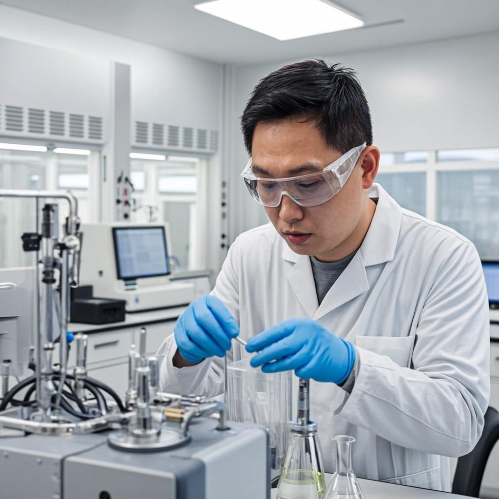 Quality control laboratory at Aktaş chemical distribution facility