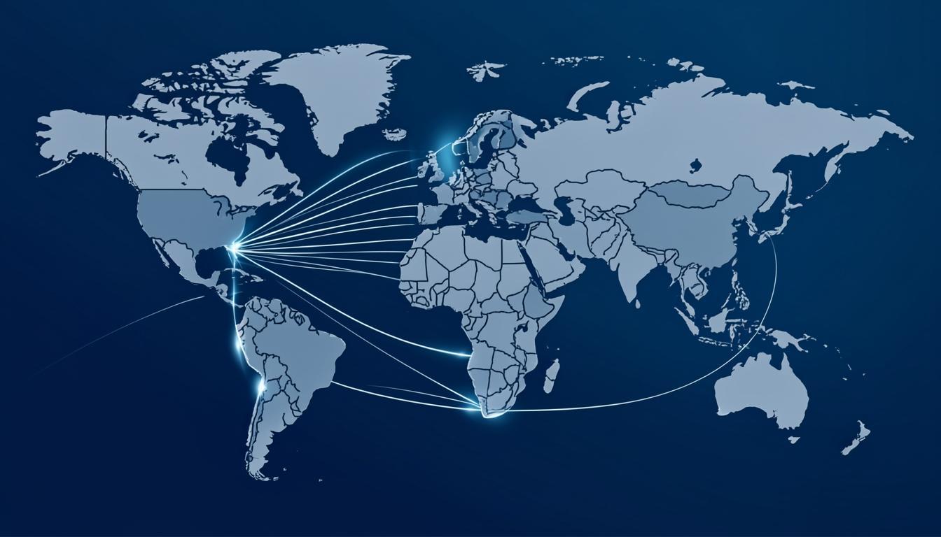 Global Fishmeal Trade Routes and Exporting Countries Map