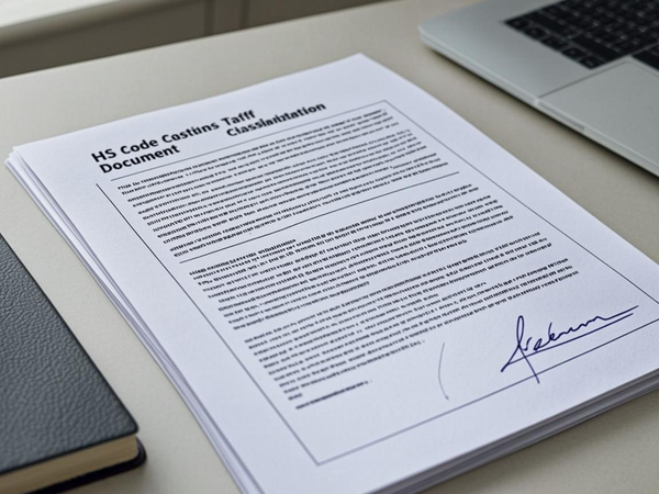 HS Code customs tariff classification documents for international trade