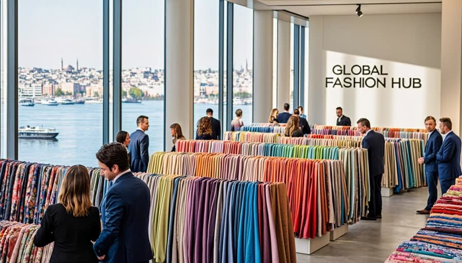 exportación textil turca, centro de moda Estambul