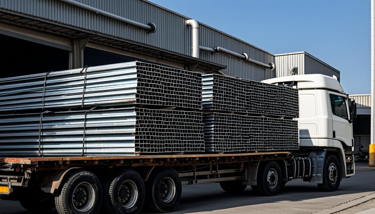 Galvanizli sandvic panel ihracat ve yukleme