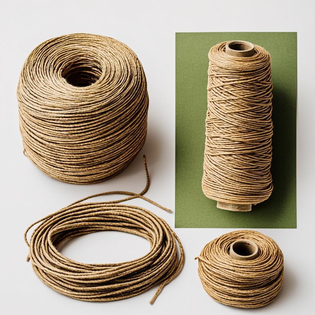 Raw jute fibers and jute yarn rolls — natural golden fiber for textile manufacturing
