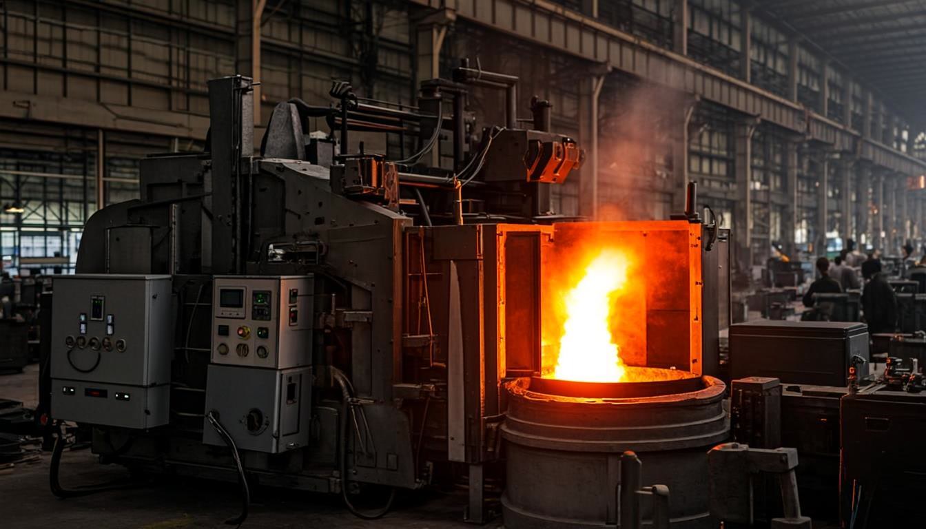 Endüstriyel fabrika üretimi ve ağır sanayi makinesi
