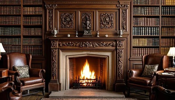 Ant Şömine - Klasik Viktorya Ahşap Şömine