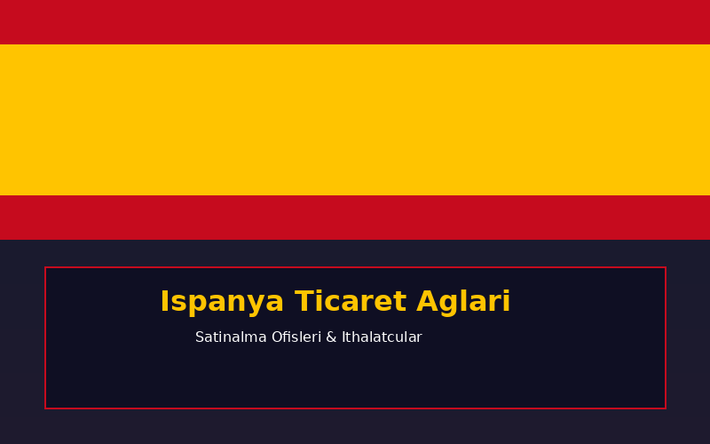 İspanya ticaret ağları görseli - küresel ithalat ihracat bağlantıları ve lojistik rotalar