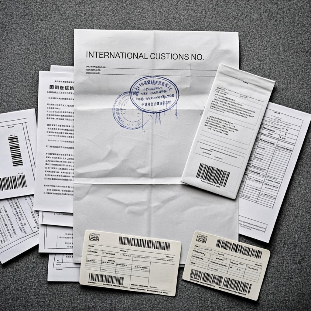 Bill of lading shipping document for international textile import trade to Ukraine