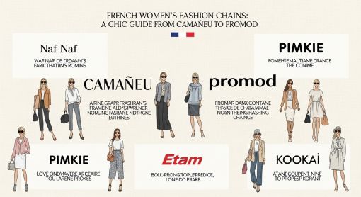  Fransız Kadın Modası Zincirleri: Camaïeu'den Promod'a Şıklık Rehberi