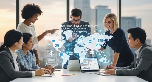 বিষয়বস্তু বিপণনের মাধ্যমে বিশ্বব্যাপী ব্র্যান্ড তৈরি এবং গ্রাহক অর্জন